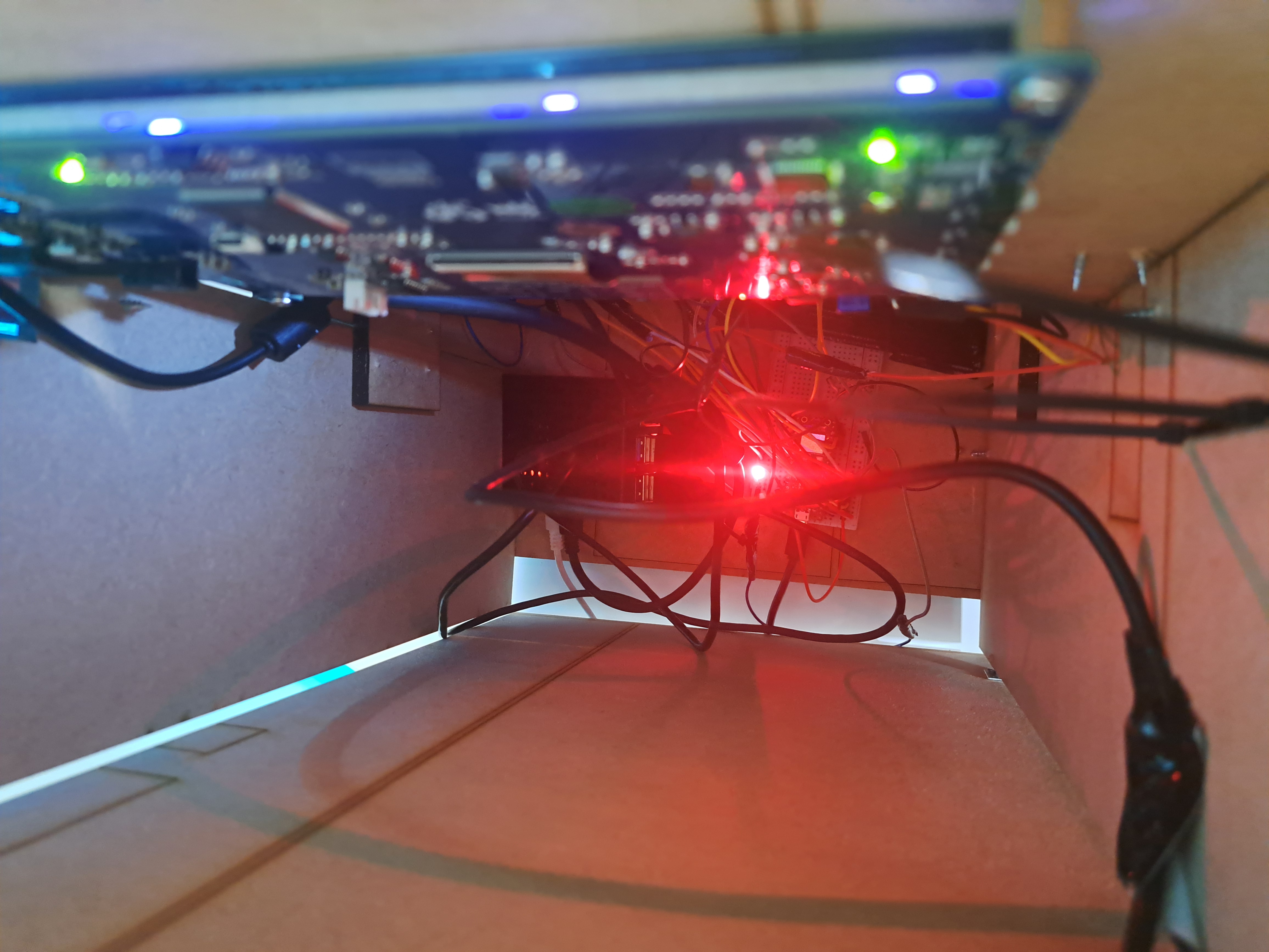 Binnenkant van de behuizing