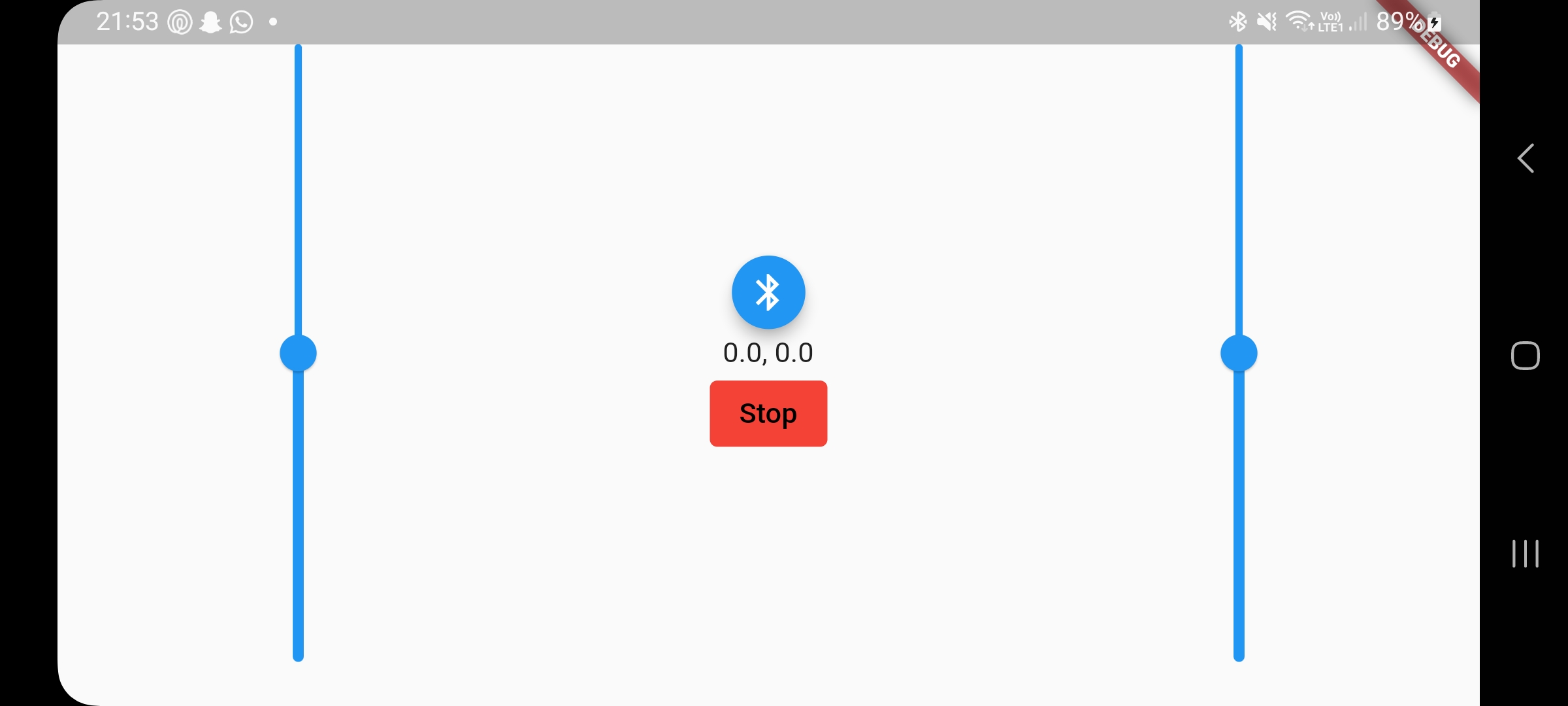 ui of the app